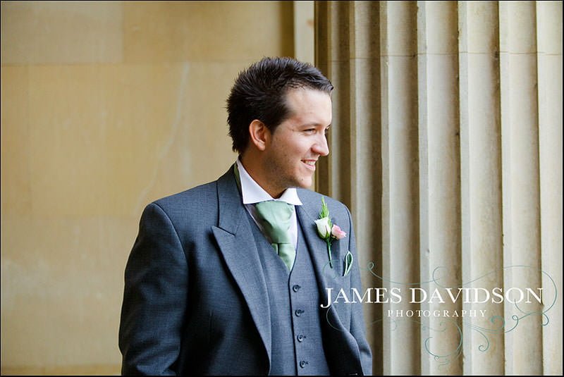 priory hall wedding 014 groom before the ceremony