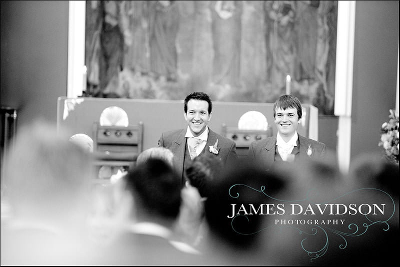 priory hall wedding 015 groom and best man before the bride arrives