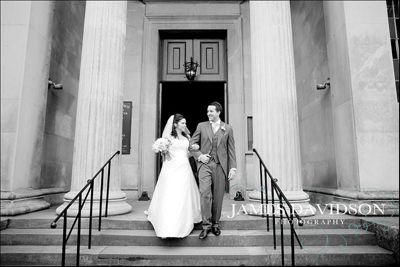 priory hall wedding 021 leaving church after wedding